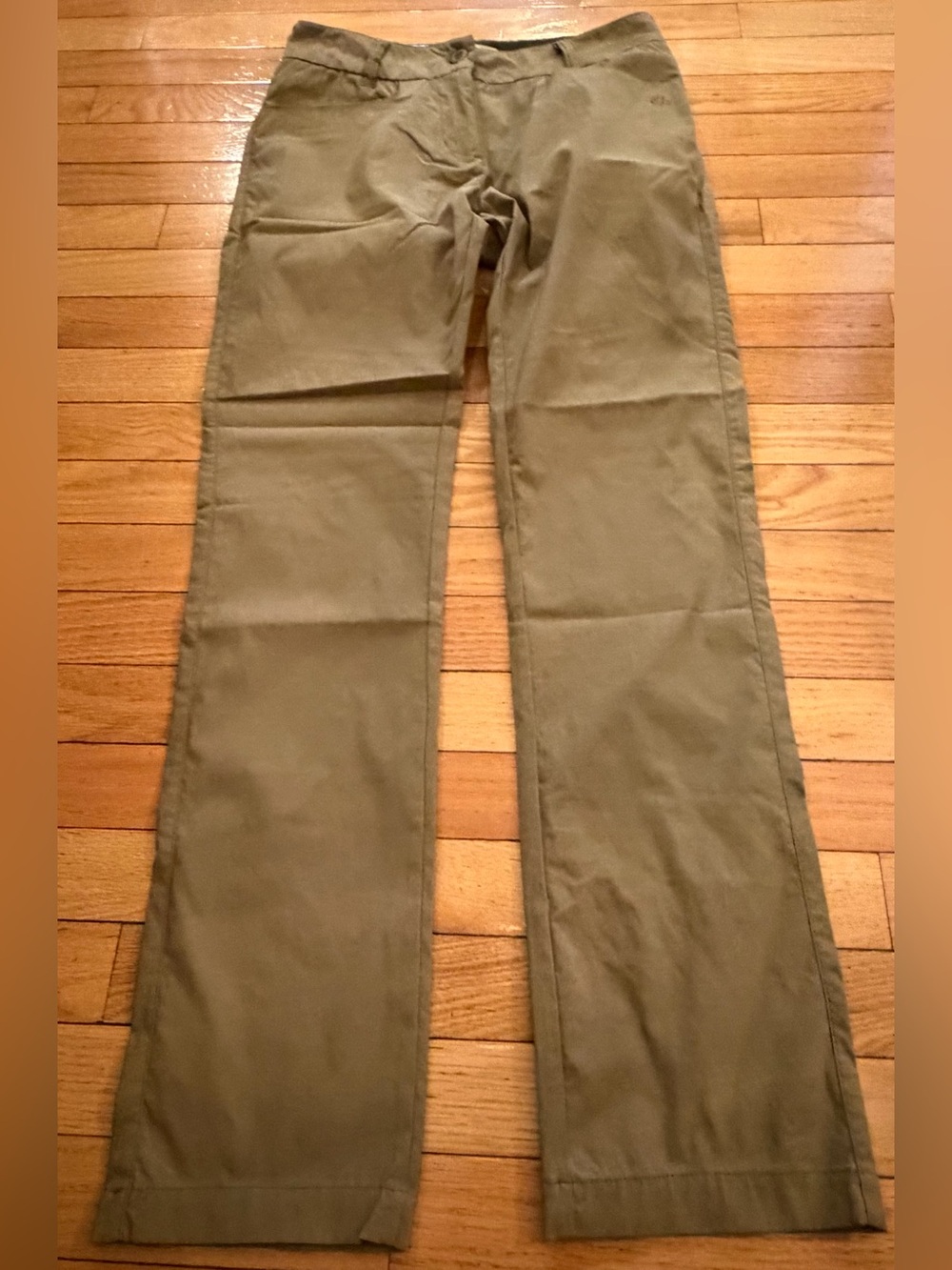 Craghoppers Khaki Tan Straight Leg Insect Shield Repellent Pants Women Size XS/4